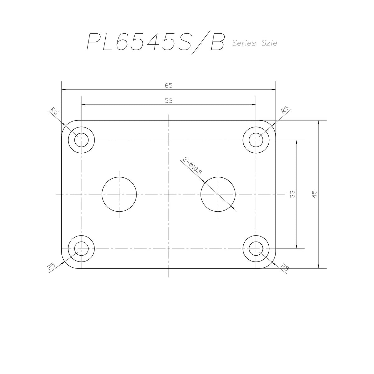Aluminum Banana Jack Socket Plate Binding Post Terminal Box for Speaker (1/2x)