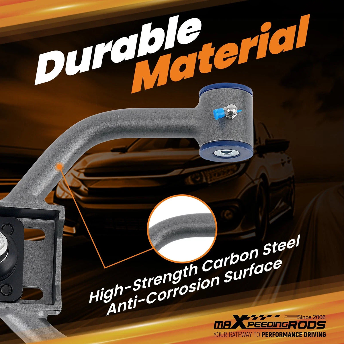 Adjustable Camber Arms for Honda Accord (2003–2007) & Acura TSX (2004–2008)