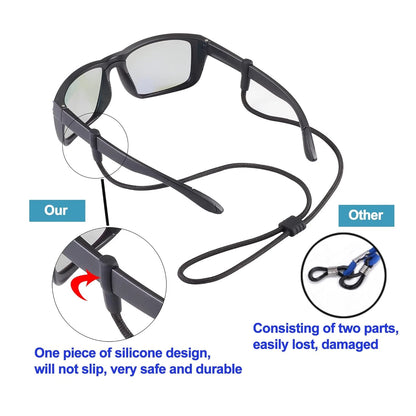 Sport Sunglass Neck Strap Lanyard Holder for Eyeglasses and Reading Glasses