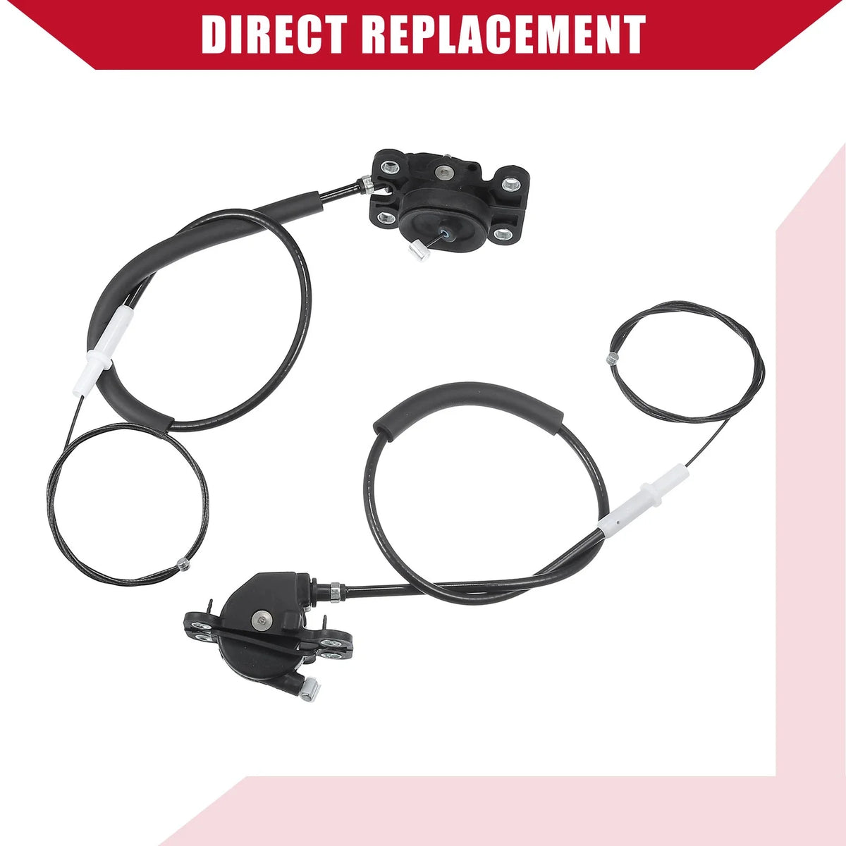 Set of 1 Right Power Sliding Door Cable for Honda Odyssey (2005–2010) Rubber Black