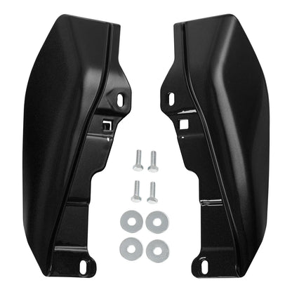 Mid Frame Air Deflectors for Harley Street Road Glide (2009–2023) Black Quartz