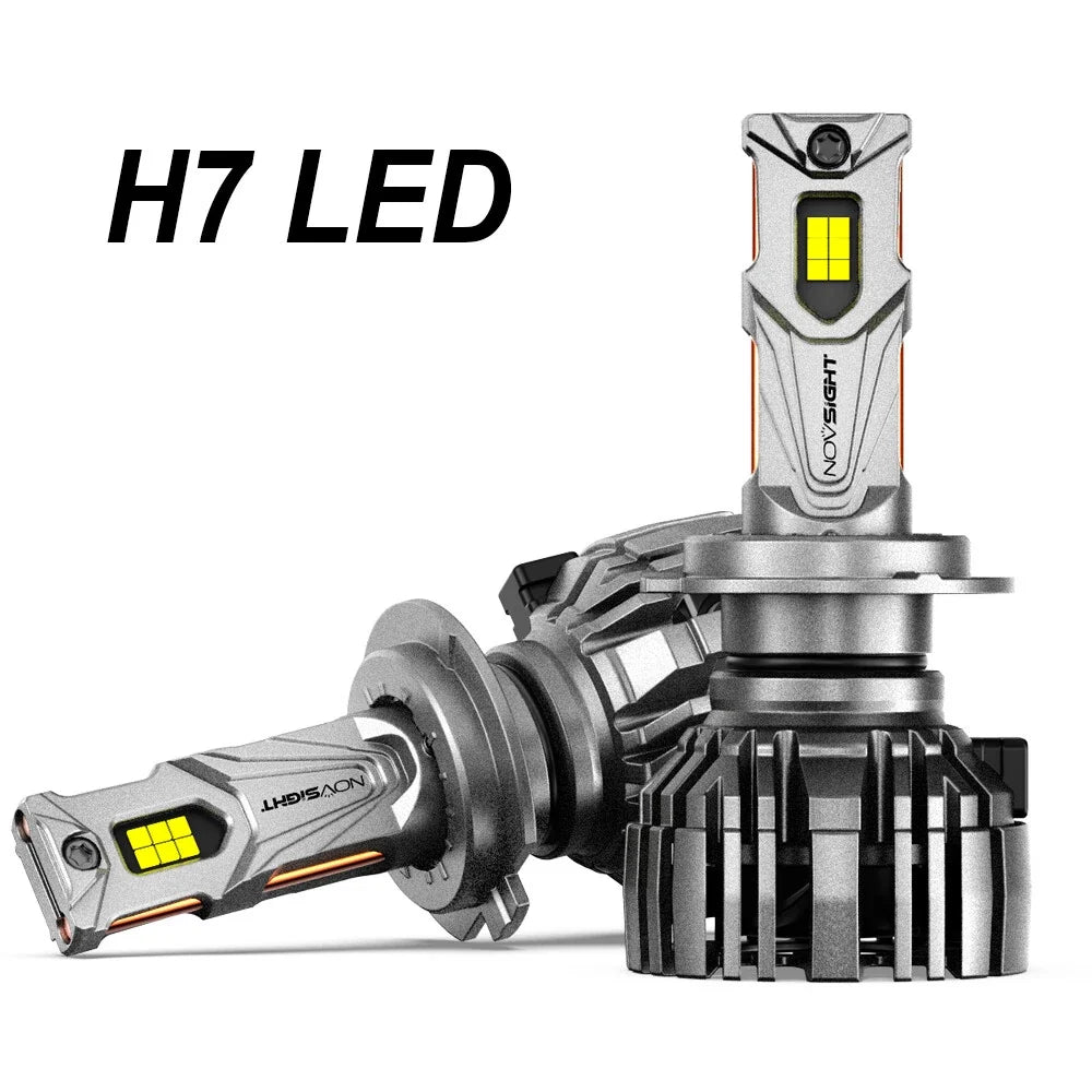 2X H11 LED Headlight Bulbs for NOVSIGHT (6500K, 30000LM)