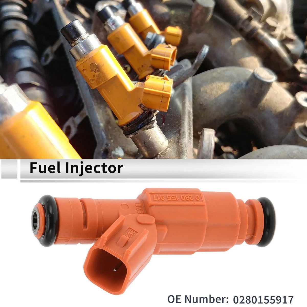 Fuel Injector No.0280155917 for Ford Crown Victoria 4.6L (2003–2004)