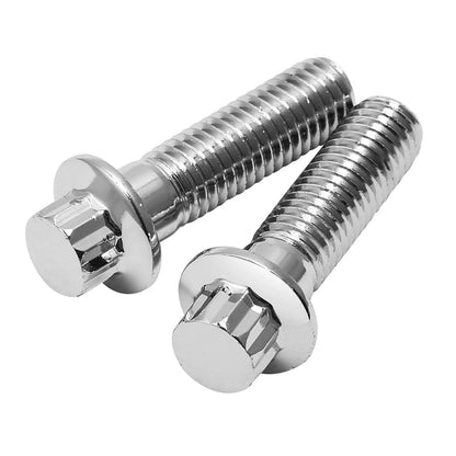 Set of 4 M10x1.5 Front Brake Caliper Bolts for Harley Touring Softail Dyna