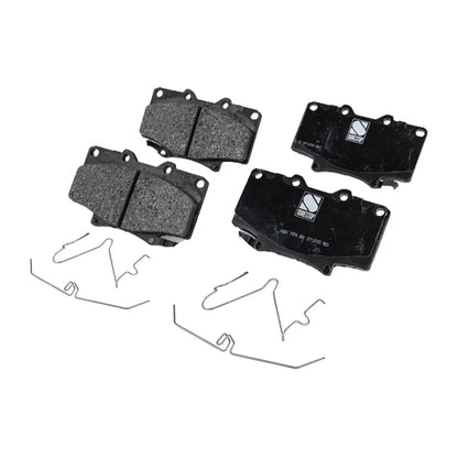 Set of 4 Ceramic Brake Pads for Toyota Land Cruiser (1993–1997)