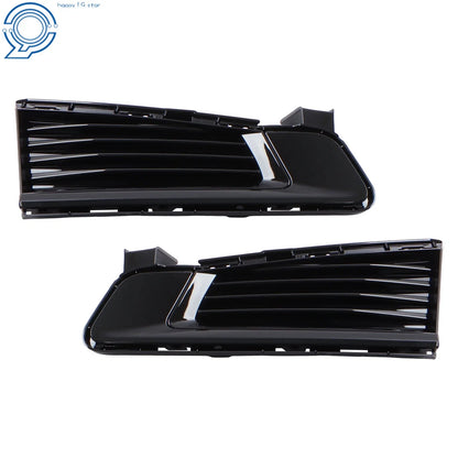 Fog Light Hole Cover Set for Cadillac CTS (2014–2019) Black