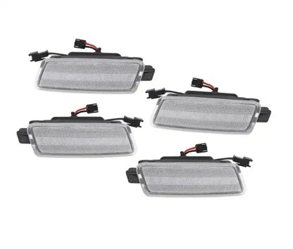 Clear Front Rear LED Side Marker Lights for Audi S7 RS7 (2012–2018)