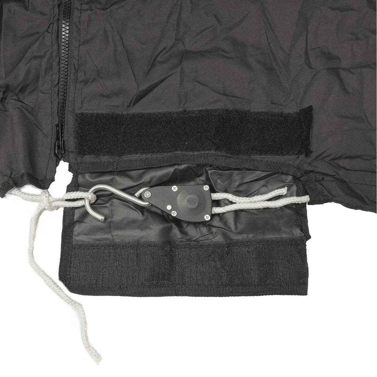 Boat Storage Cover for Angler 2500 WA (2000–2005) - Hard-Top, Black