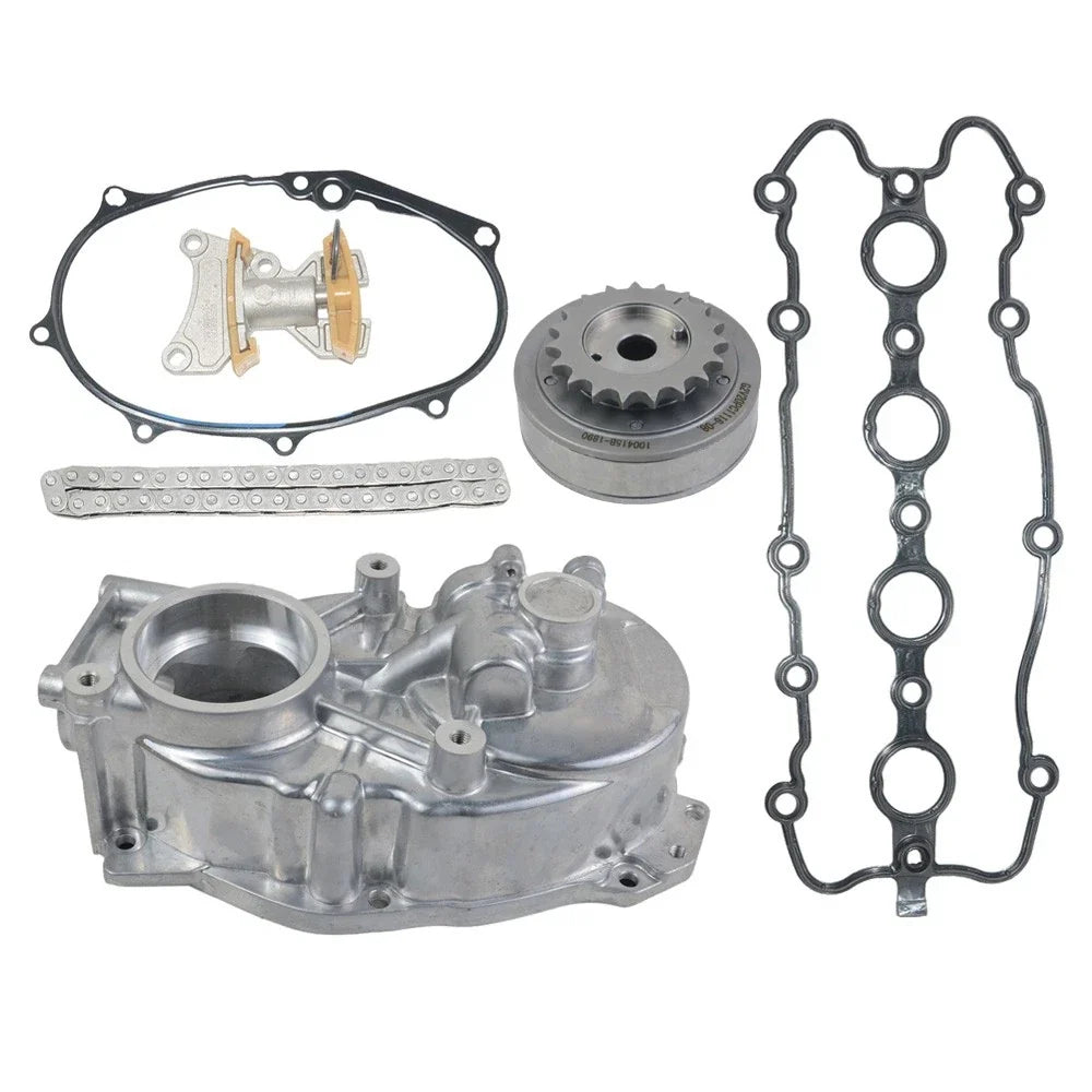 Timing Chain Set & Housing for VW Golf Jetta Audi A4 2.0T (2004–2008) 06F103107G
