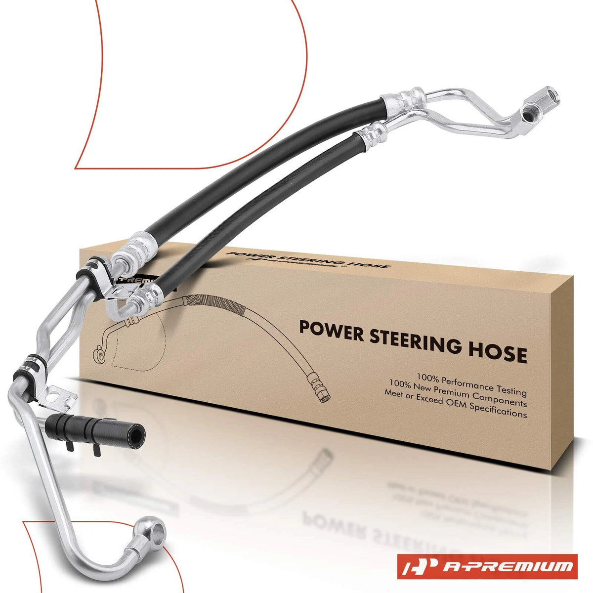 Power Steering Pressure & Return Line Hose for Subaru Forester (1999–2002) 34610FC110, 3403947