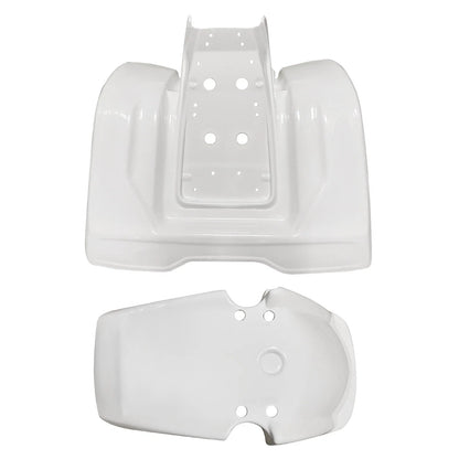 Front + Rear Fender Set for Honda ATC200X (1983–1985) - ABS Plastic, White