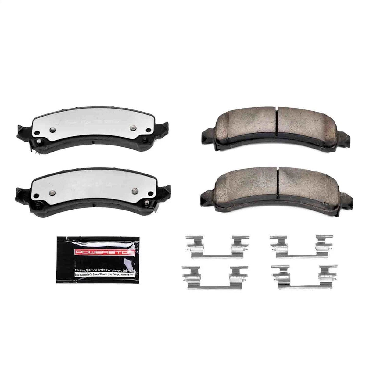 2X Z36-974A Brake Pad Set for Chevy Express Van/SaVana (2002–2014)