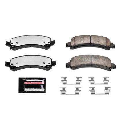 2X Z36-974A Brake Pad Set for Chevy Express Van/SaVana (2002–2014)