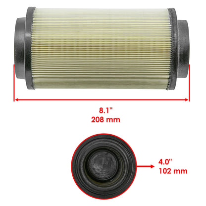 In Line Air Filter Breather for Polaris Ranger 500 4X4 6X6 (1999–2002) AF104A1037
