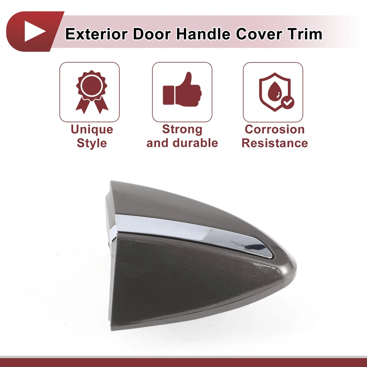 Exterior Door Handle Cover Trim for Toyota Corolla (2014–2018) Platinum Gold
