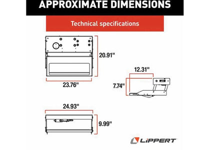 Kwikee 28 Series Step for Lippert (3747451)