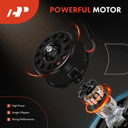 Radiator Fan Cooling Motor for Hyundai Veloster (2013–2017) 253861R140