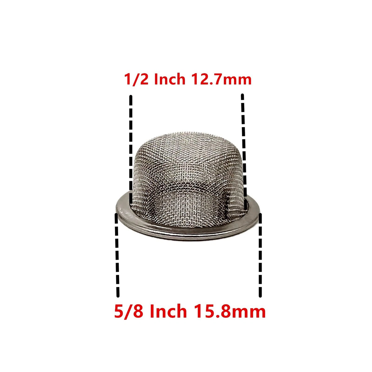 20pcs 0.5 Inch Pipe Screens for Various Applications