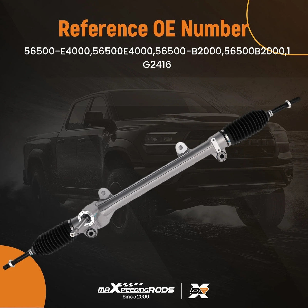 Complete Rack and Pinion for Kia Soul (2014–2019) 56500B2000