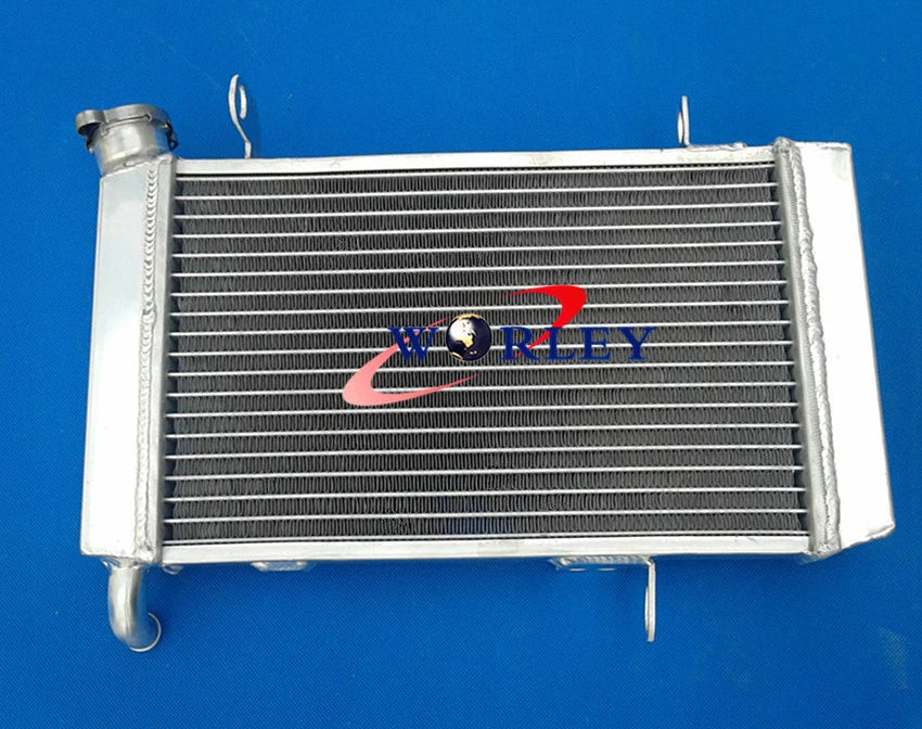 Aluminum Radiator & Red Hose for Suzuki LTZ400 KFX400 DVX400 (2003-2008)