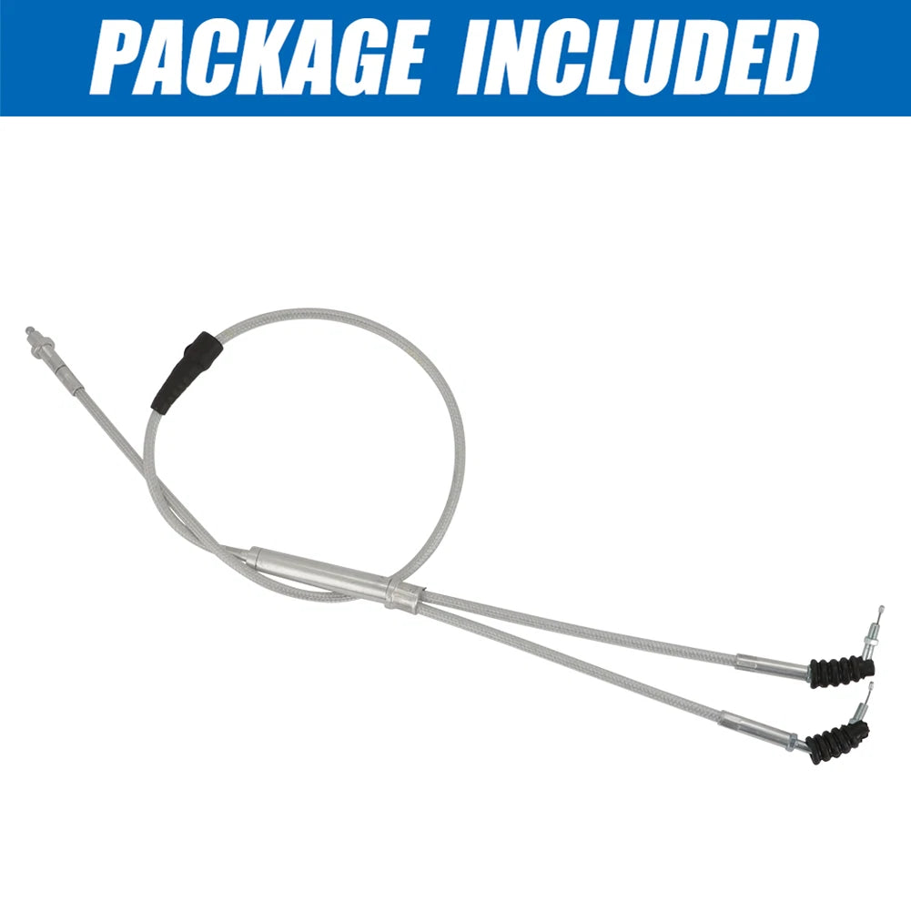 Steel Braided Throttle Cable for Yamaha YFZ350 Banshee (1987–2006) 2GU-26260-02-00