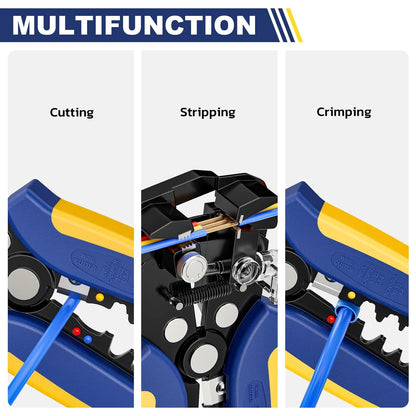 Self-Adjusting Wire Stripper for Automotive Use (3 in 1)