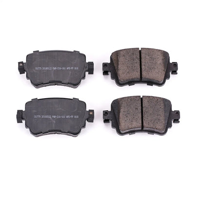 2X Powerstop Brake Pad Set Rear for VW Passat Golf (2015–2022) 16-1779, SSCP1779