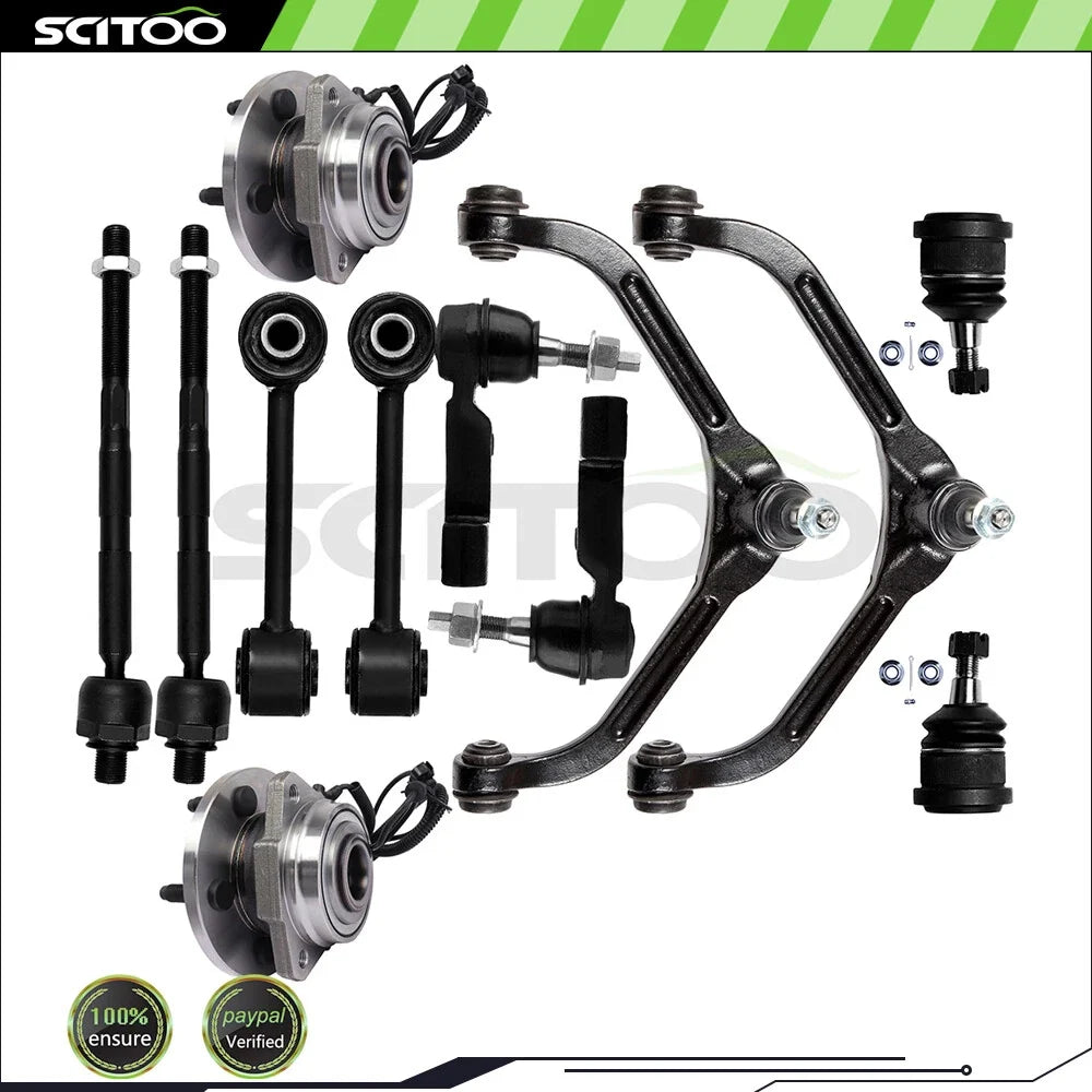 Front Control Arm Ball Joint Tie Rod End Sway Bar End for Jeep Liberty (2006–2007)