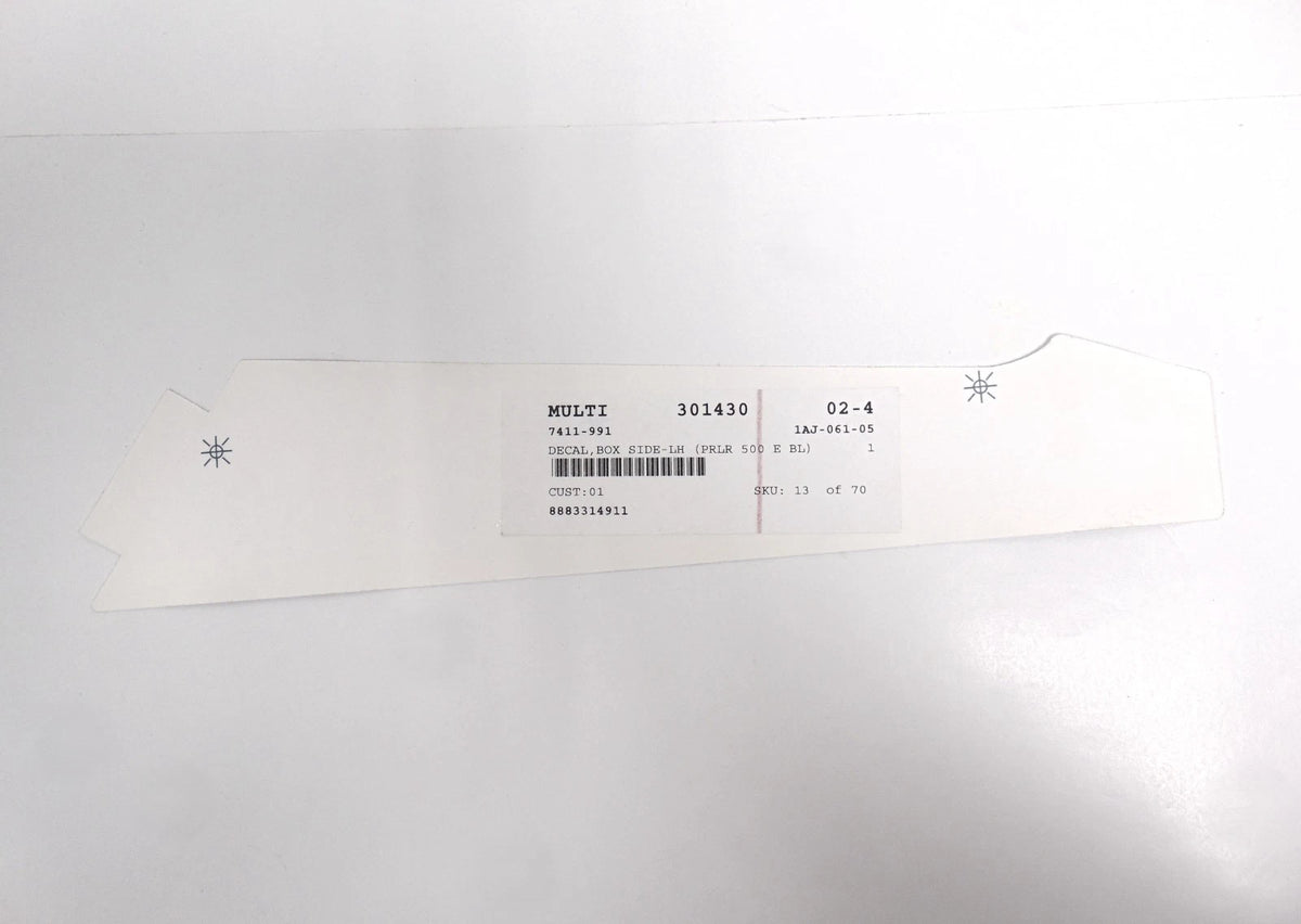 LH Box Side Decal for Arctic Cat Prowler 500 (2021) 7411-991