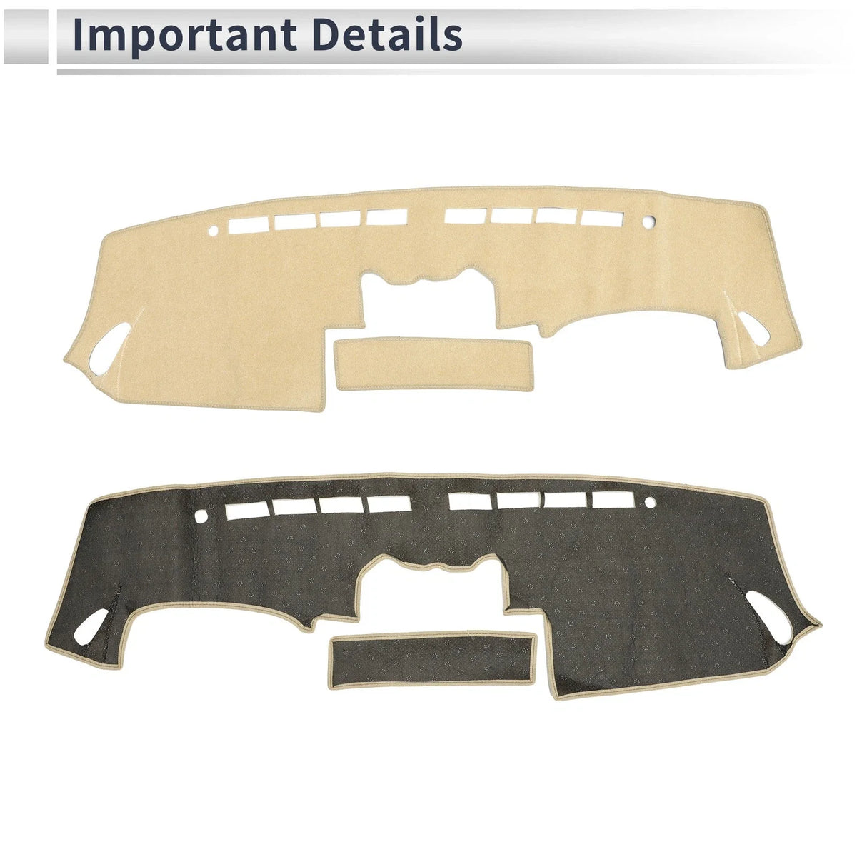 Dashboard Cover Mat for Nissan Fairlady Z33 350Z (2003–2009) Beige