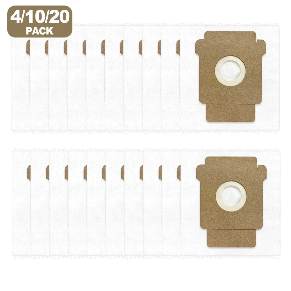 Set of 10 High Filtration Dust Bags for Roomba 105/Plus 405/505