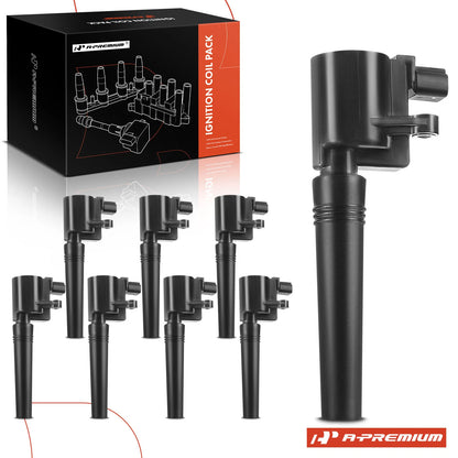 Set of 8 Ignition Coils for Lincoln LS (2000–2006) - XR827823, DG515, DQ-2004