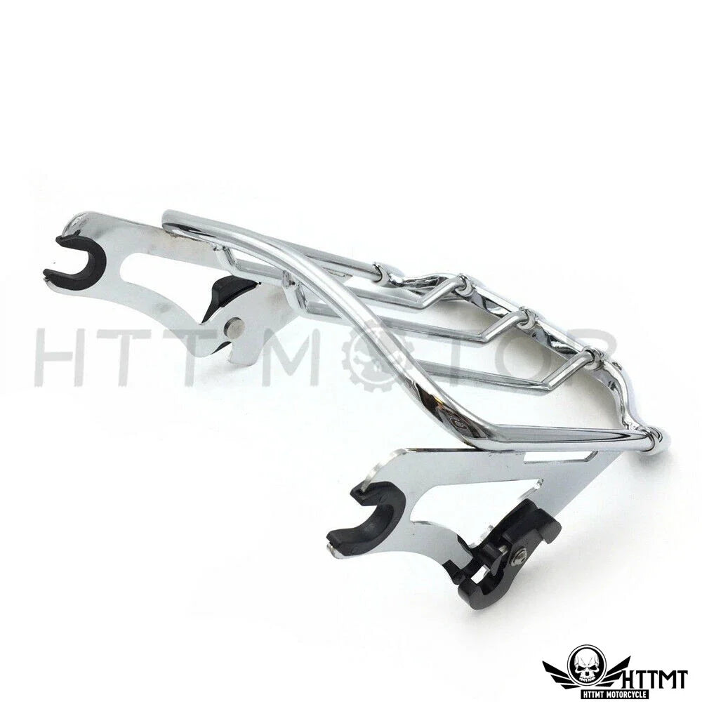 Detachable Two-Up Air Wing Luggage Rack for Harley Touring (2009–2013)
