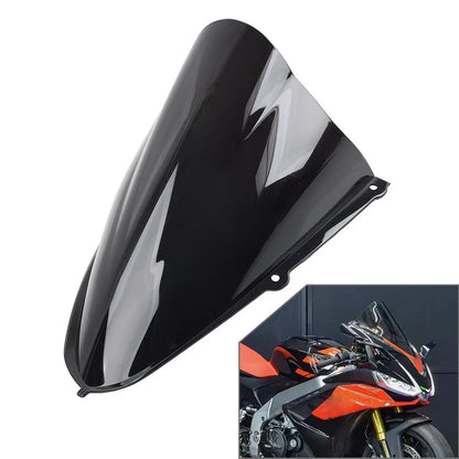 Black Tall Wind Deflector for Aprilia RSV4 (2021–2024)