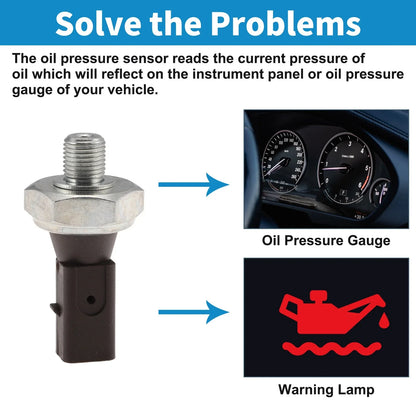 1 Pcs No.038919081M Engine Oil Pressure Sensor for Audi A3 (2006–2008)