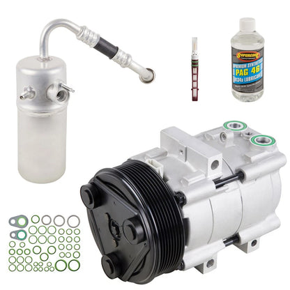 AC Compressor & A/C Kit for Ford F150 V8 (2004–2005) 60-81385RK, 0210064, 1000-ACC1420