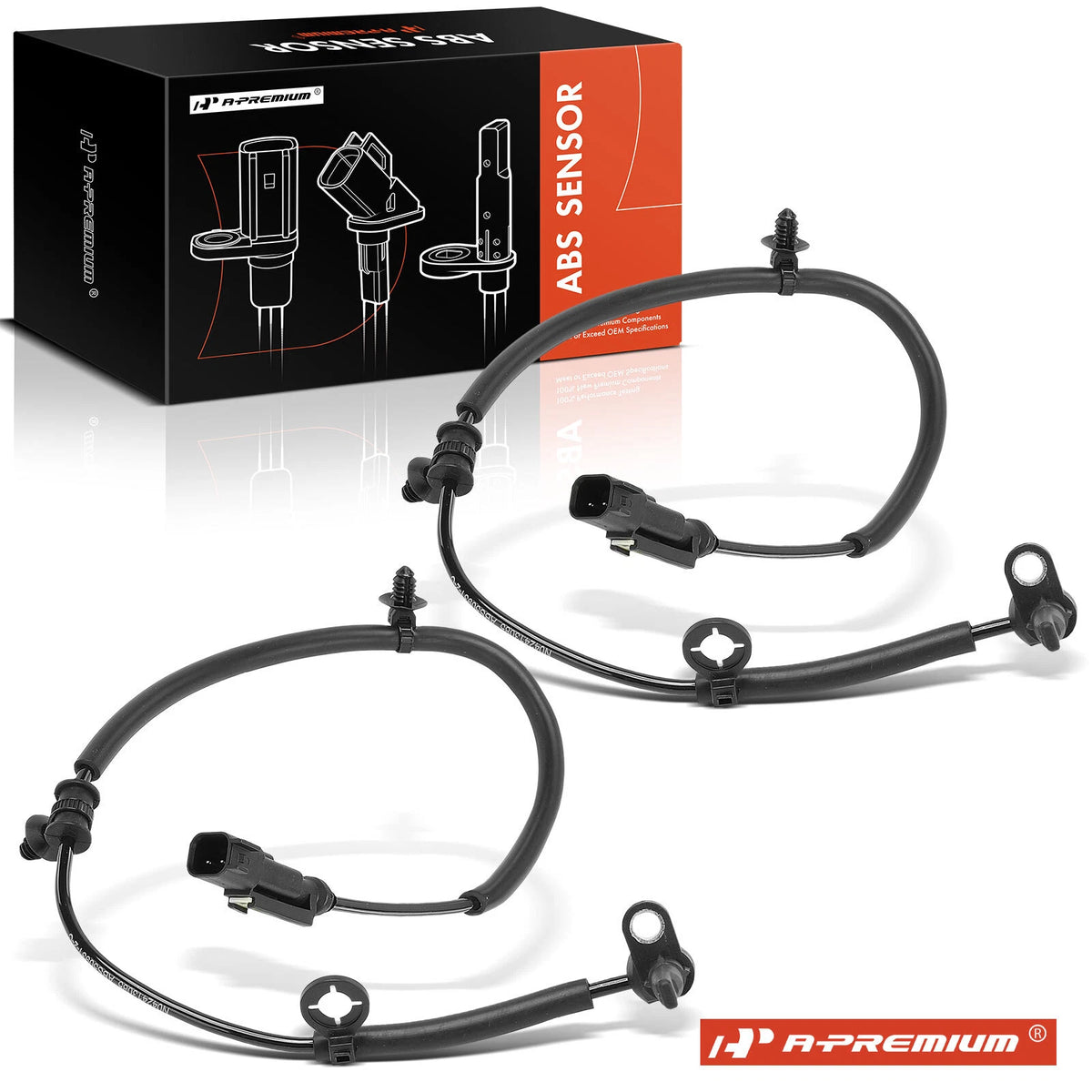 2X Rear ABS Wheel Speed Sensor for GMC Terrain (2021) & Buick Envision (2018–2020) 84250931