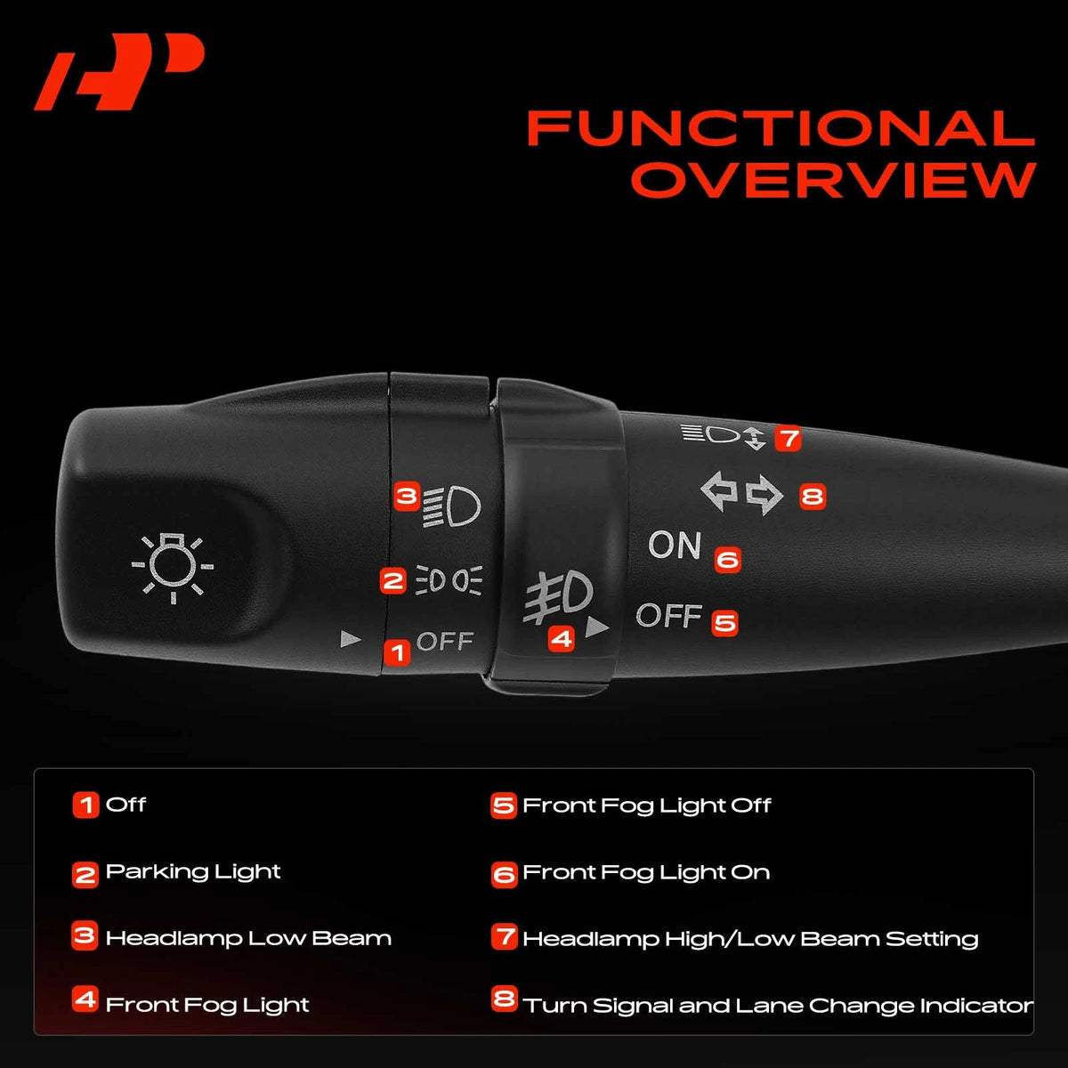 Turn Signal Switch for Hyundai Elantra (2007–2010) 93410-2H101