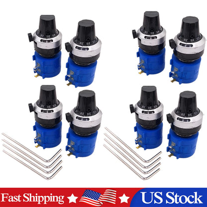 8 Sets 5K Ohm 3590S Potentiometer 10 Turn Rotary Knob for