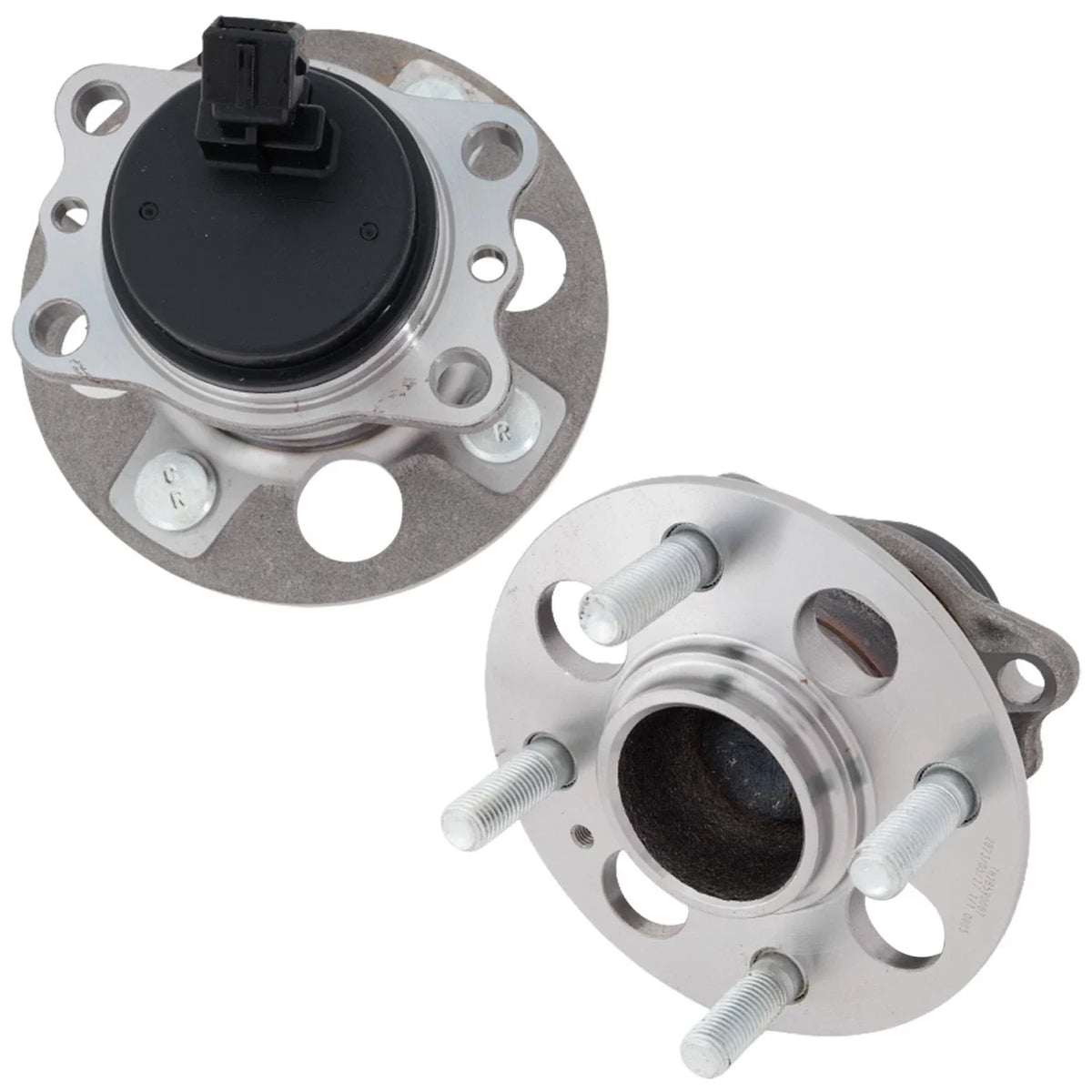 Set of 2 Wheel Hubs for Hyundai Accent (2018–2022) Rear 4 Lug