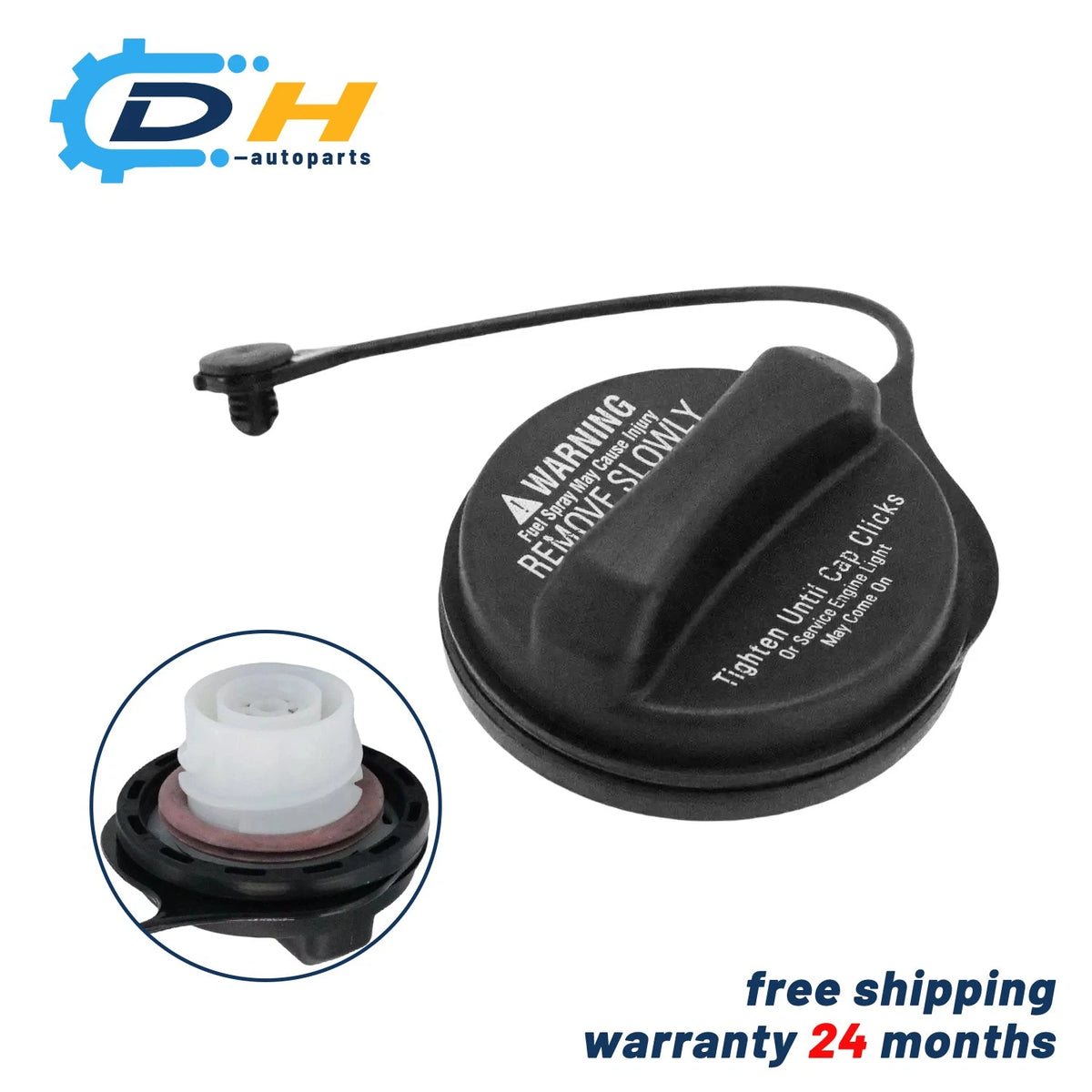 Replacement Gas Tank Cap for Mazda CX-7, CX-9 (2007–2015) GS3L42250B, GS3L-42-250B, GN3E 42 250B