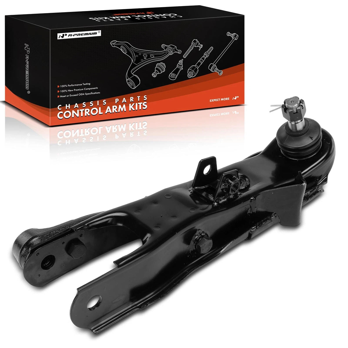 Front Left Lower Control Arm w/ Ball Joint for Nissan Frontier (1998–2004) 545013S525, 545013S550, 545019Z500, CMS301132
