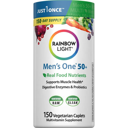 Rainbow Light Mens Multivitamin One for Men (50 Count)