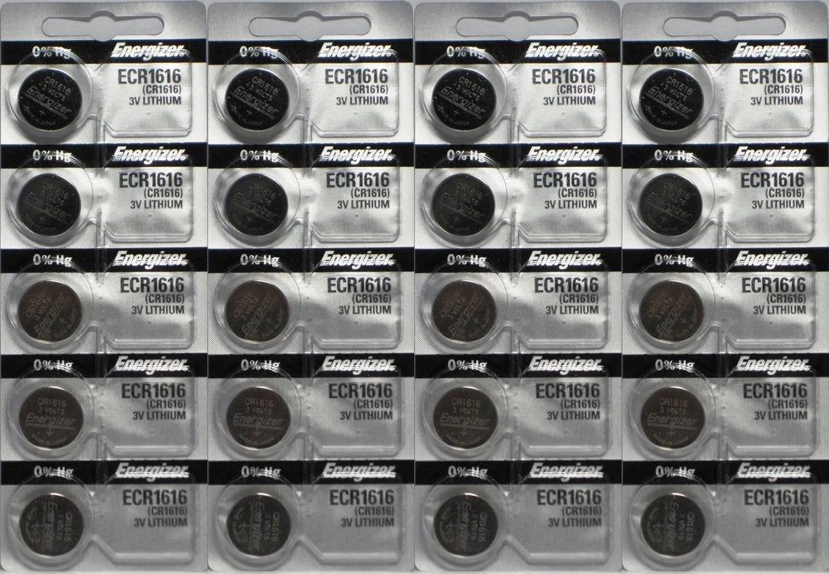 30 Energizer CR1616 3V Lithium Batteries (30 Pack) with Free Tracking
