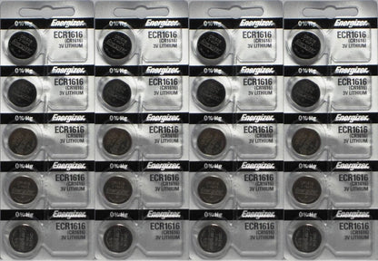 30 Energizer CR1616 3V Lithium Batteries (30 Pack) with Free Tracking