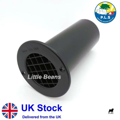 3X Gas Drop Out Round Floor Vent for Motorhome (75mm x 120mm)