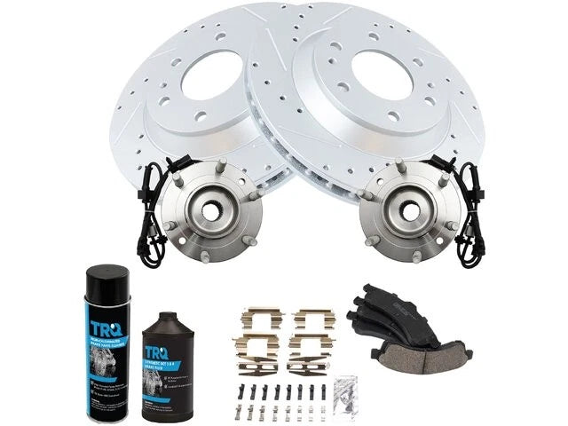 Set of 4 Brake Pads and Rotors for Isuzu Ascender (2004–2005) 32575DPDB