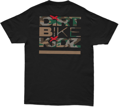 Camo Shovels Tee for DBK (AT-CAMOSHOVEL-S) - Small - Black
