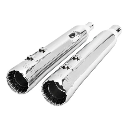 4" Slip-On Straight Mufflers for Harley Touring Street Glide (2017–2025)