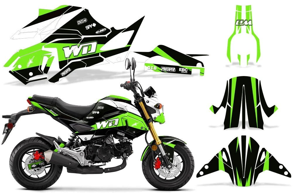 Decal Graphic Kit for Honda GROM125 (2017–2020)